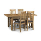 Astoria 6 Seater Extending Dining Table - Oak