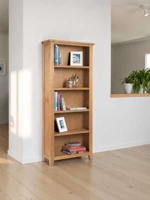 Astoria Tall Bookcase - Oak