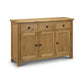 Astoria 3 Door 3 Drawer Sideboard - Oak