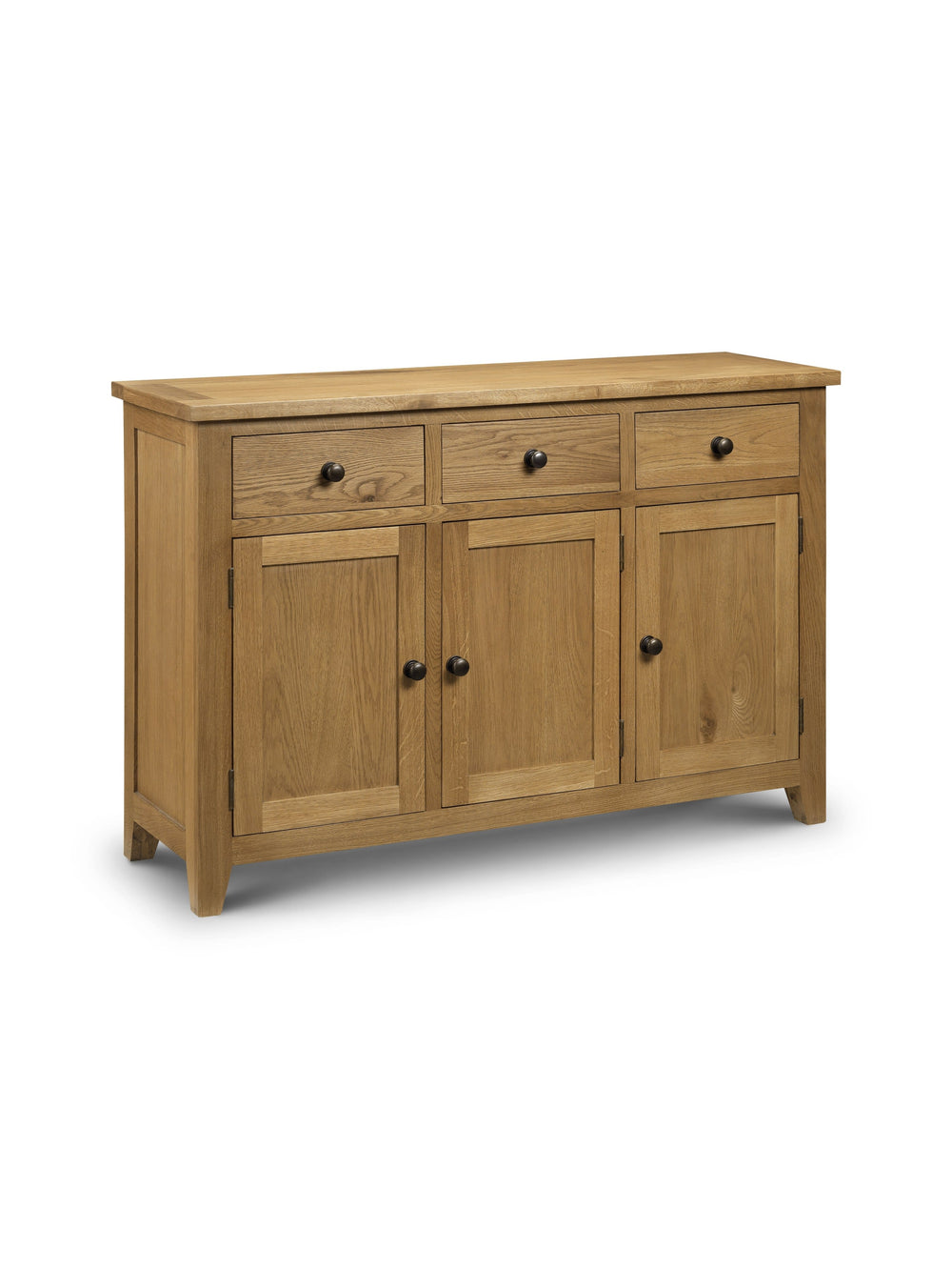Astoria 3 Door 3 Drawer Sideboard - Oak