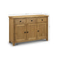 Astoria 3 Door 3 Drawer Sideboard - Oak