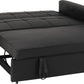 Astoria Sofa Bed - BLACK PU