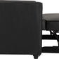 Astoria Sofa Bed - Black Faux Leather