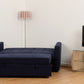 Astoria Sofa Bed - Navy Blue Fabric