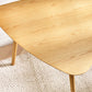 Athena Light Oak Triangular 3 Seater Dining Table
