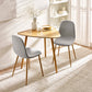 Athena Light Oak Triangular 3 Seater Dining Table