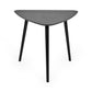 Athena Black Triangular 3 Seater Dining Table