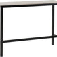 Athens Breakfast Bar Set - Concrete Effect/Black