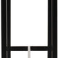 Athens Breakfast Bar Set - Concrete Effect/Black