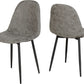 Athens Chair (Box of 2) - GREY PU