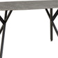 Athens Rectangular Dining Set - CONCRETE EFFECT