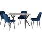 Athens Rectangular Dining Set + Avery Chairs