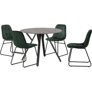 Athens Round Dining Set + Lukas Chairs