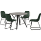 Athens Round Dining Set + Lukas Chairs