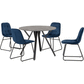 Athens Round Dining Set + Lukas Chairs