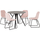 Athens Round Dining Set + Lukas Chairs