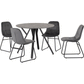 Athens Round Dining Set + Lukas Chairs