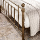 Aurealia Brass Effect Metal King Bed