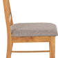 Austin 1+4 Dining Set - OAK EFFECT/GREY FABRIC