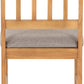 Austin 1+4 Dining Set - OAK EFFECT/GREY FABRIC