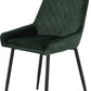 Avery Chair (Box of 2) - Emerald Green Velvet