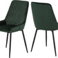 Avery Chair (Box of 2) - EMERALD GREEN VELVET