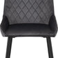 Avery Chair (Box of 2) - GREY VELVET