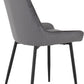 Avery Chair (Box of 2) - GREY VELVET