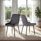 Avery Chair (Box of 2) - GREY VELVET