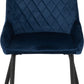 Avery Chair (Box of 2) - Sapphire Blue Velvet