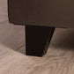Aylen Upholstered Bed Frame - Chocolate Velvet, Double