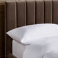 Aylen Upholstered Ottoman Storage Bed Frame - Chocolate Velvet, King