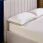 Aylen Upholstered Ottoman Storage Bed Frame - Oatmeal Linen, King