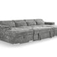 Alaya Sofabed Grey U Shape Corner