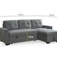 Alder Sofabed Grey Universal Corner