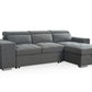 Artemis Sofabed Grey Universal Corner