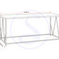 Athens Rectangular Coffee Table - Concrete Effect/Black