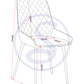 Avery Chair (Box of 2) - Sapphire Blue Velvet