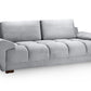 Azzuro Sofa Grey 3 Seater
