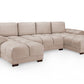 Azzuro Sofa Mocha U Shape Corner