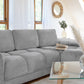Azzuro Sofabed Grey Universal Corner