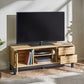 Bali 2 Drawer TV Unit up to 55 Inch - Light Oak Effect