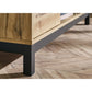 Bali 2 Drawer TV Unit up to 55 Inch - Light Oak Effect
