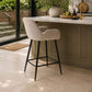 Barley Chenille Bar Stool - Cookies and Cream Chenille