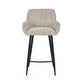 Barley Chenille Bar Stool - Cookies and Cream Chenille
