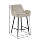 Barley Chenille Bar Stool - Cookies and Cream Chenille