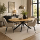 Barley Dining Chair (Set of 2) - Cookies and Cream Chenille