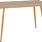Barley Dining Table - Oak Veneer/Oak Effect
