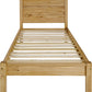 Barton 3' Bed - Waxed Pine