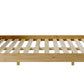 Barton 4'6" Bed - WAXED PINE